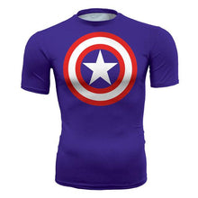 Captain America Short Sleeve Shirt