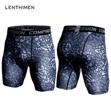 Camouflage Mens Compression Shorts