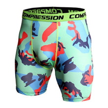 Camouflage Mens Compression Shorts