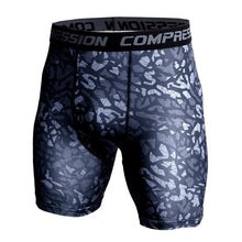 Camouflage Mens Compression Shorts