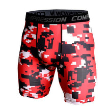 Camouflage Mens Compression Shorts