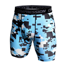Camouflage Mens Compression Shorts