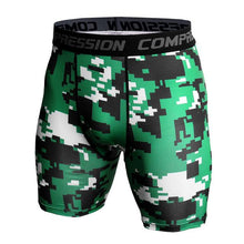 Camouflage Mens Compression Shorts