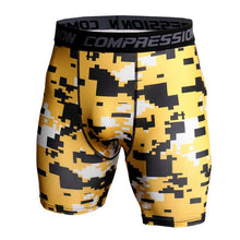 Camouflage Mens Compression Shorts